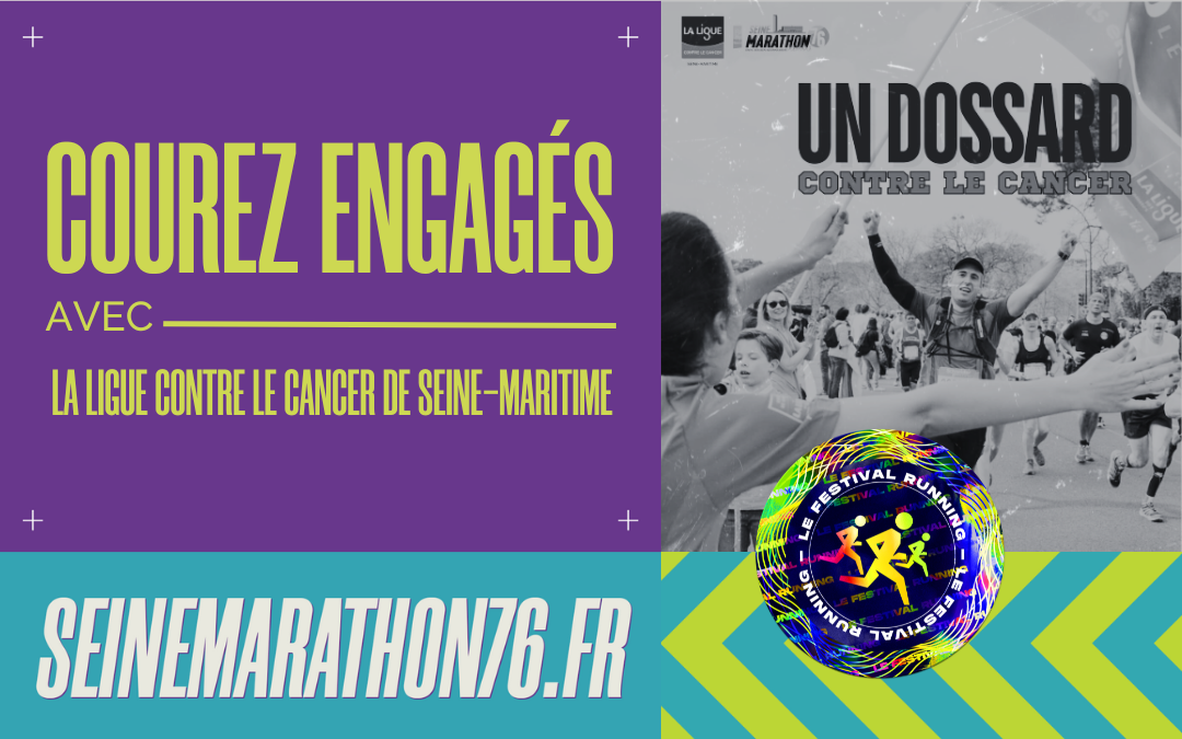 Courez engagés avec la Ligue contre le cancer de Seine-Maritime