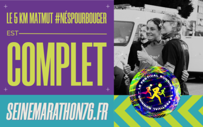 Le 5 km Matmut #NésPourBouger est complet